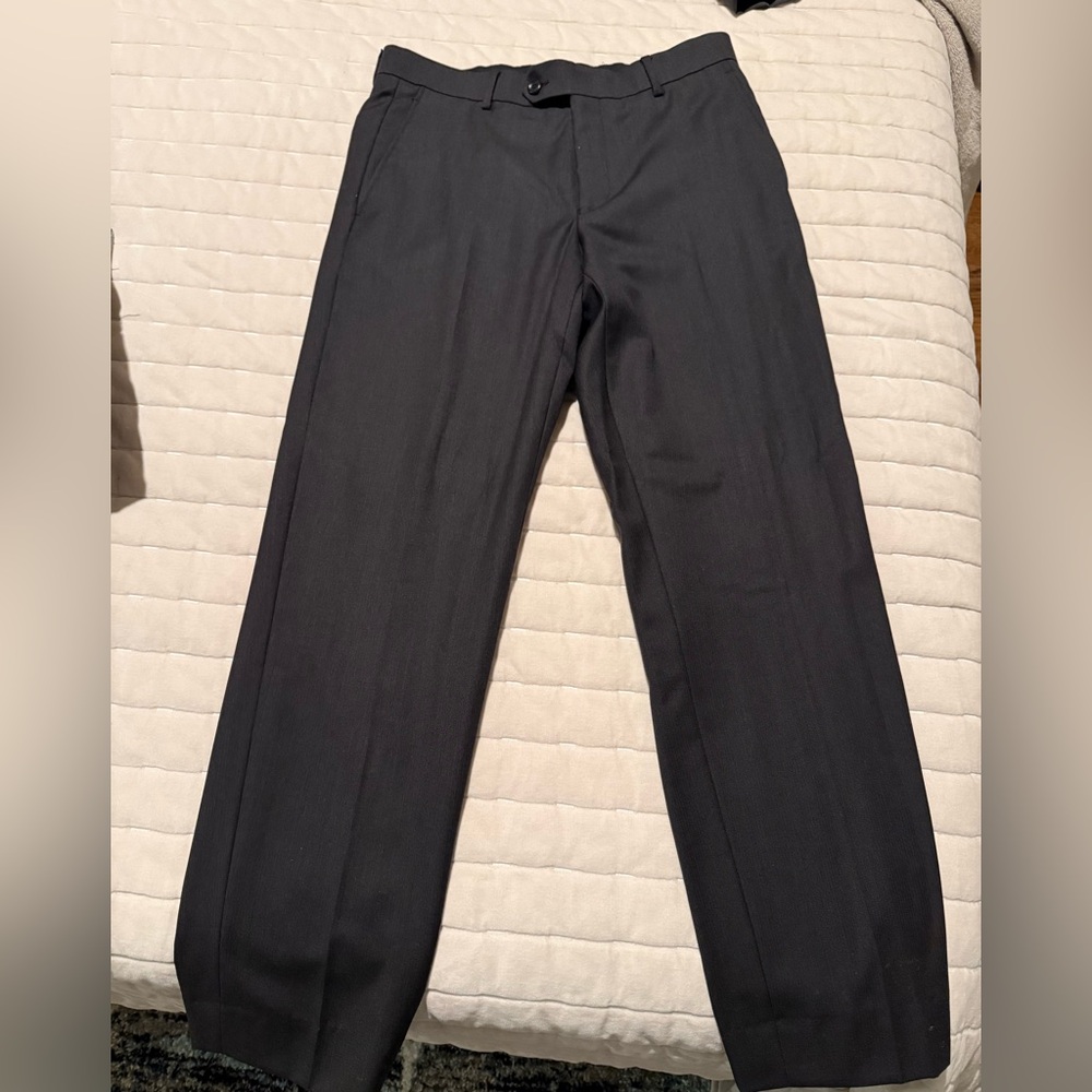 Jos. A. Bank Black Slim Fit Dress Pants